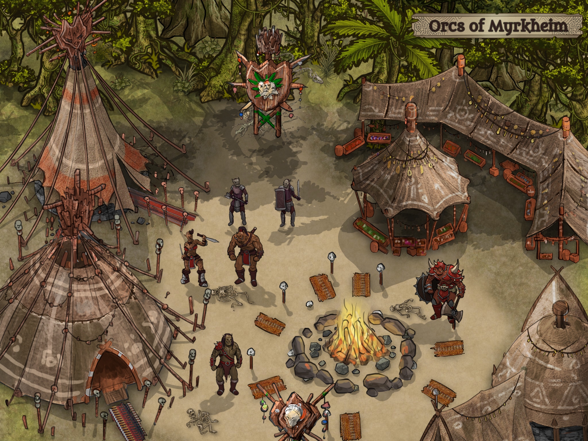 Myrkheim-_-Nomadic-Orc-and-Ogre-camp-1